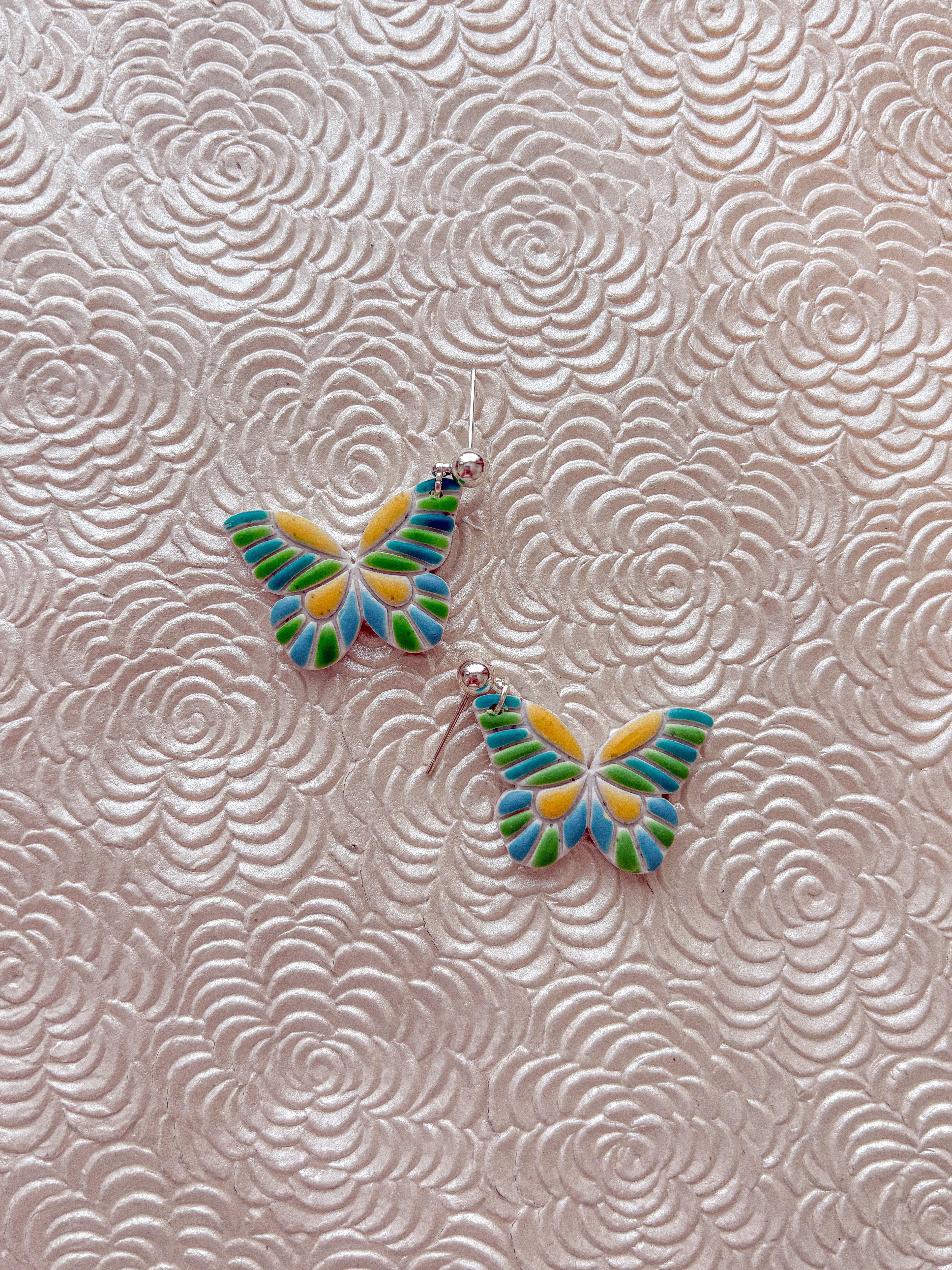 Colorful Butterfly Earrings
