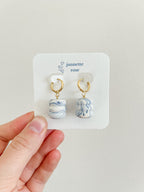 Chunky Bead Dangle Earrings