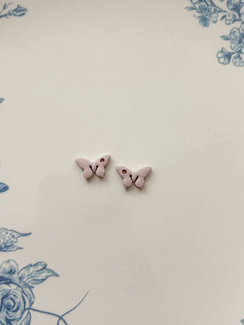 Mini Butterfly Hoop Earrings