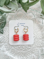 Chunky Bead Dangle Earrings