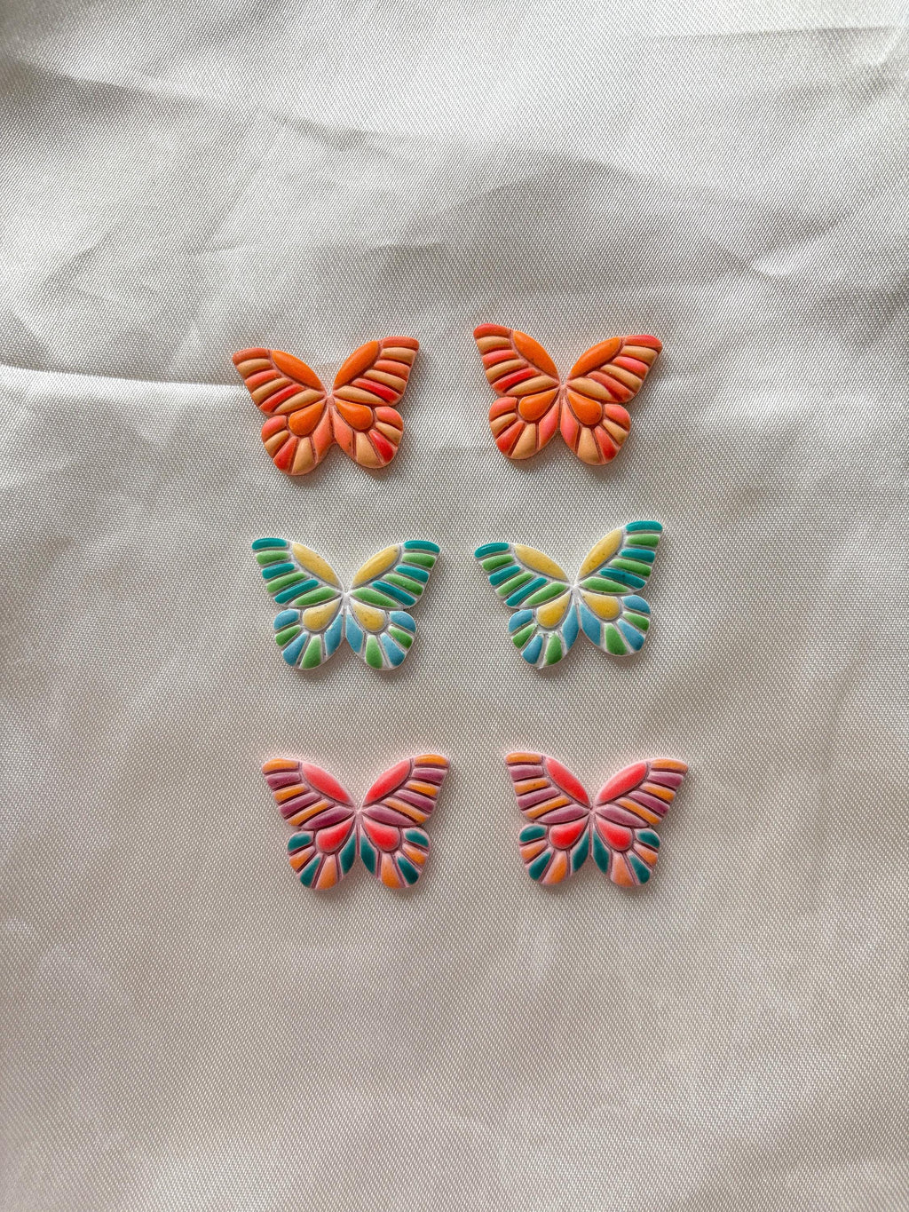 Colorful Butterfly Earrings