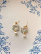 Pearl Flower Earrings