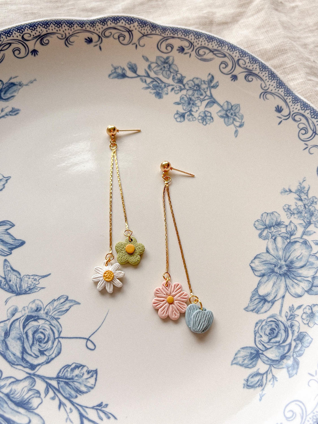 Spring Flower Dangles
