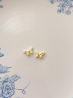 Mini Butterfly Hoop Earrings